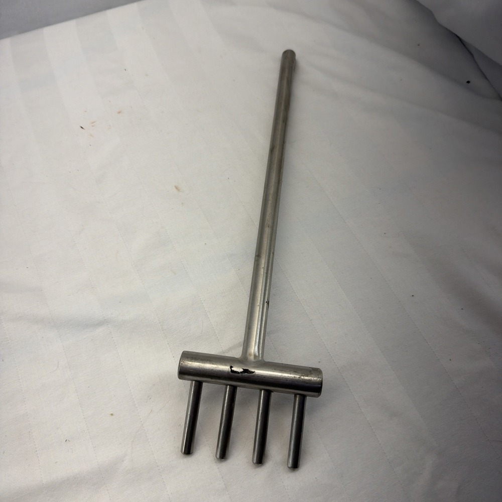 Serving fork by‎ AMCO 18/8 Stainless Korea 487 - Approx 13" long One